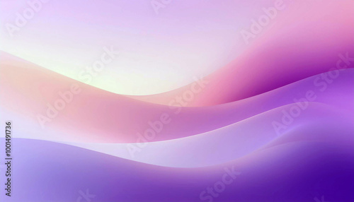 Abstract Purple and Pink Wave Background