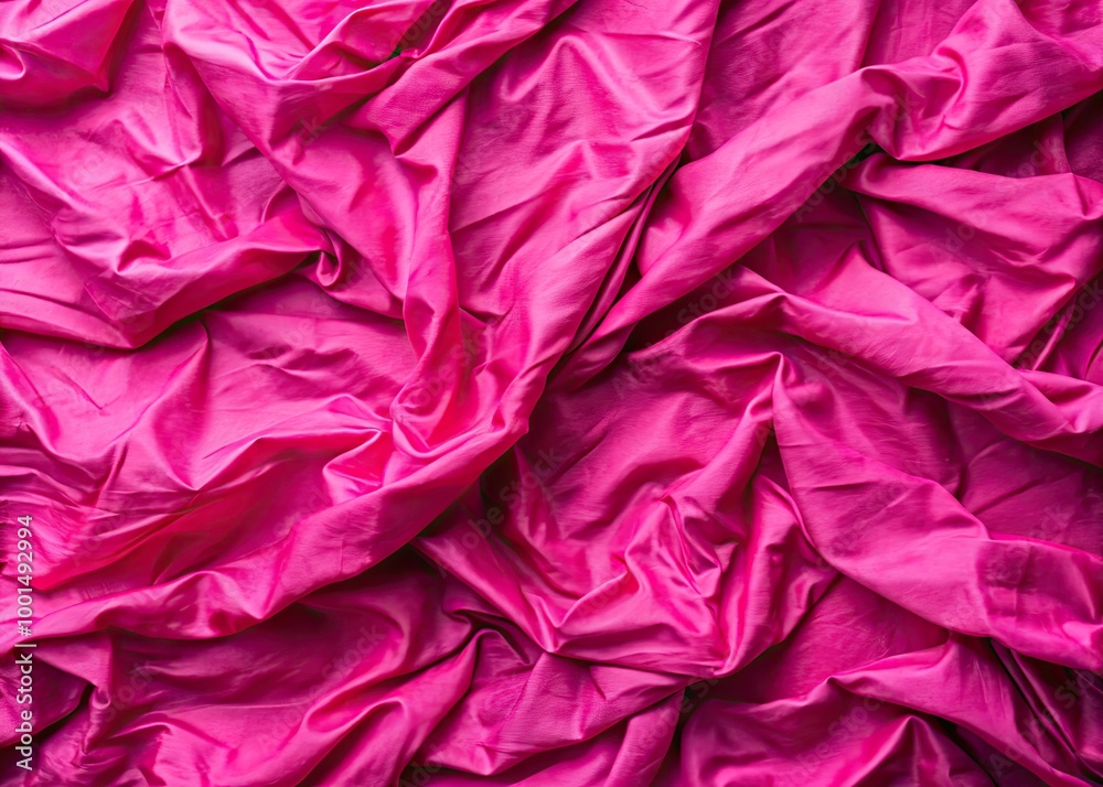 Crumpled Pink Fabric Texture Background for Textiles, Fashion, Design, and Creative Projects Crumpled Pink Fabric Texture Background for Textiles, Fashion, Design, and Creative Projects