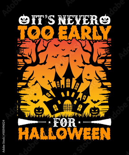 Halloween t-shirt design