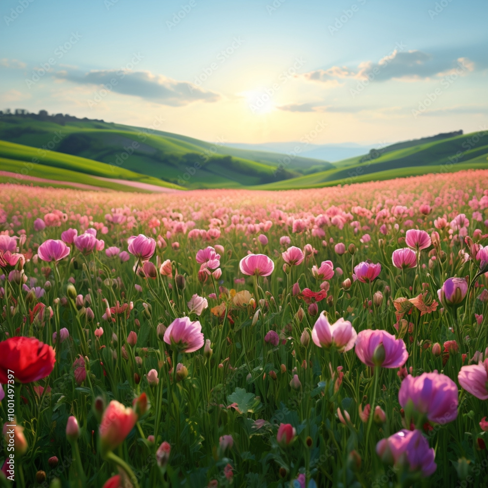 field of flowers field of flowers
