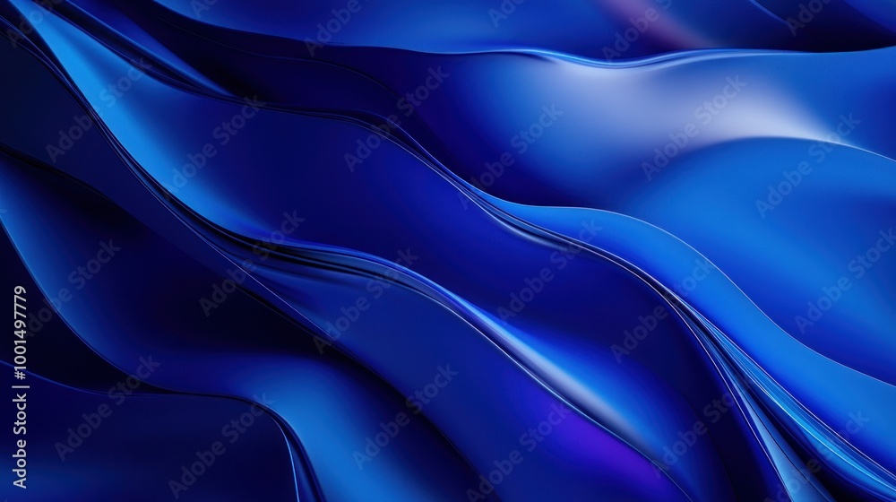 Abstract Blue Waves Abstract Blue Waves