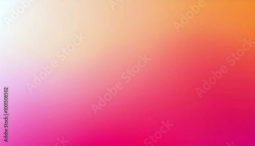 Abstract Gradient Background in Pink, Orange, and Yellow