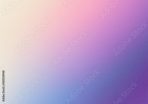 Purple pink blue white pastel grainy gradient background, grainy texture effect, web banner design copy space