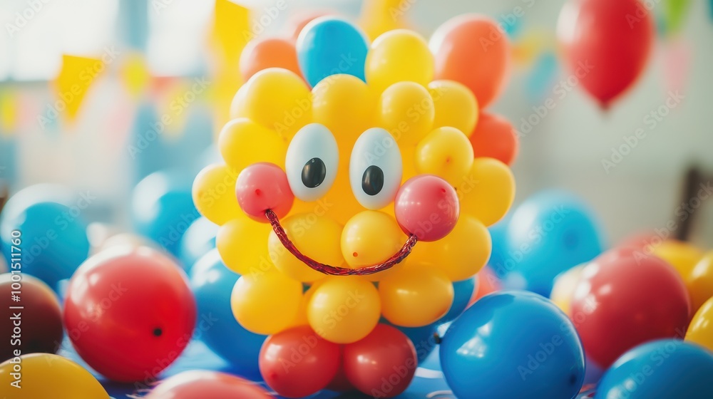 Joyful Balloon Display for Celebrations Joyful Balloon Display for Celebrations