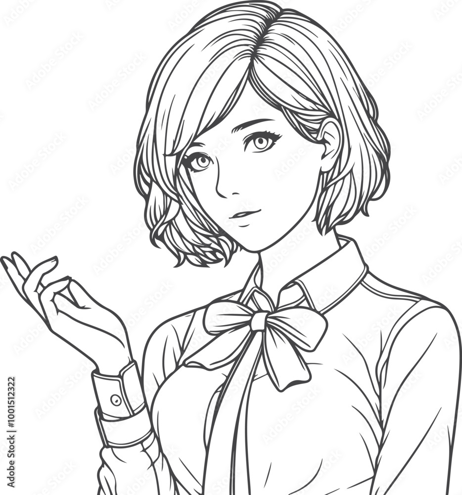 line art bride girl and mordan Woman line Drawing design. line art bride girl and mordan Woman line Drawing design.