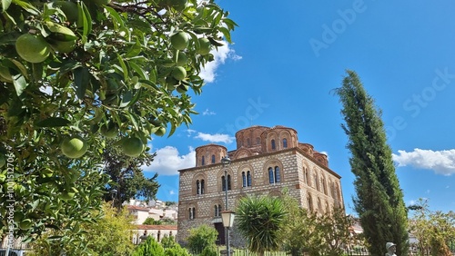 arta city greece church of parigoritria byzantine building photo