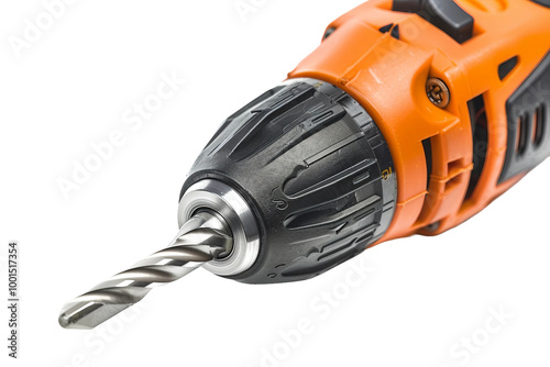 Reliable Drill for DIY Enthusiasts Isolated on Transparent Background photo