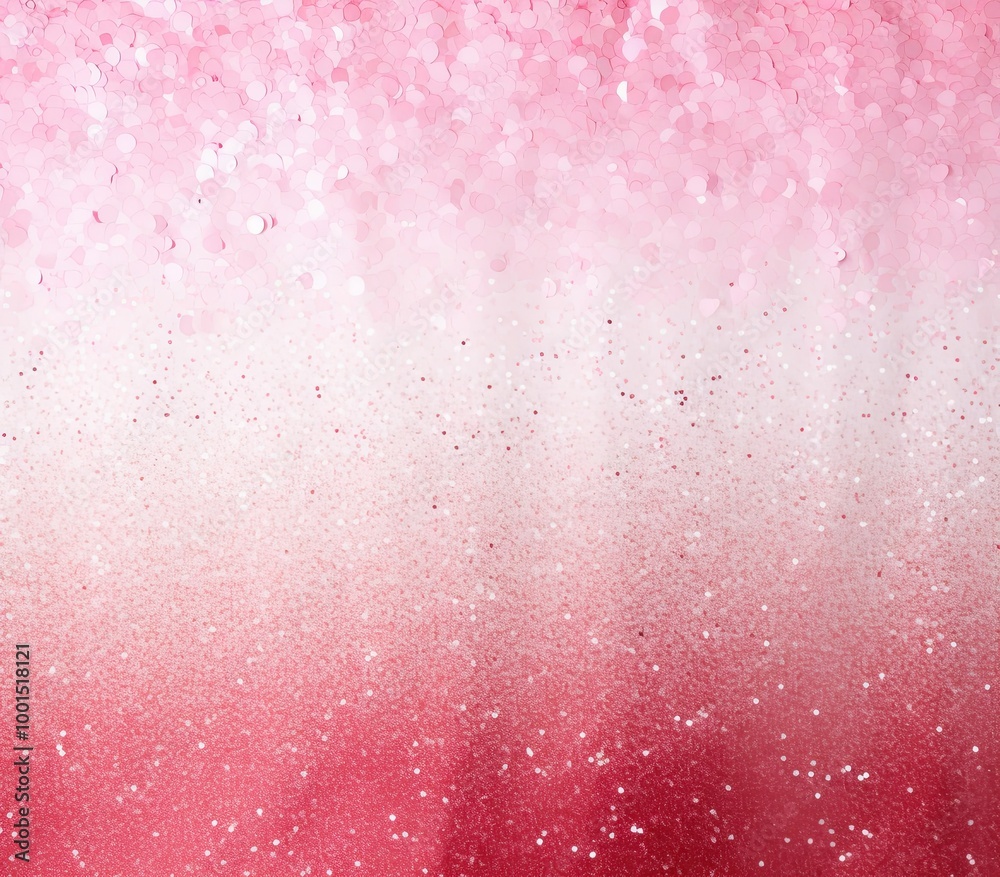 Fototapeta premium Pink and white glittery background with soft sparkles