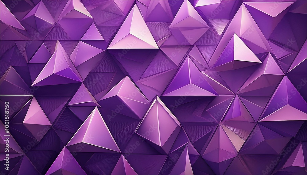 Fototapeta premium abstract purple triangles background