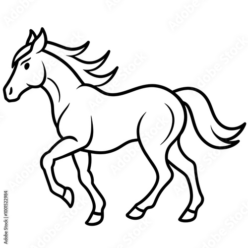 horse illustration