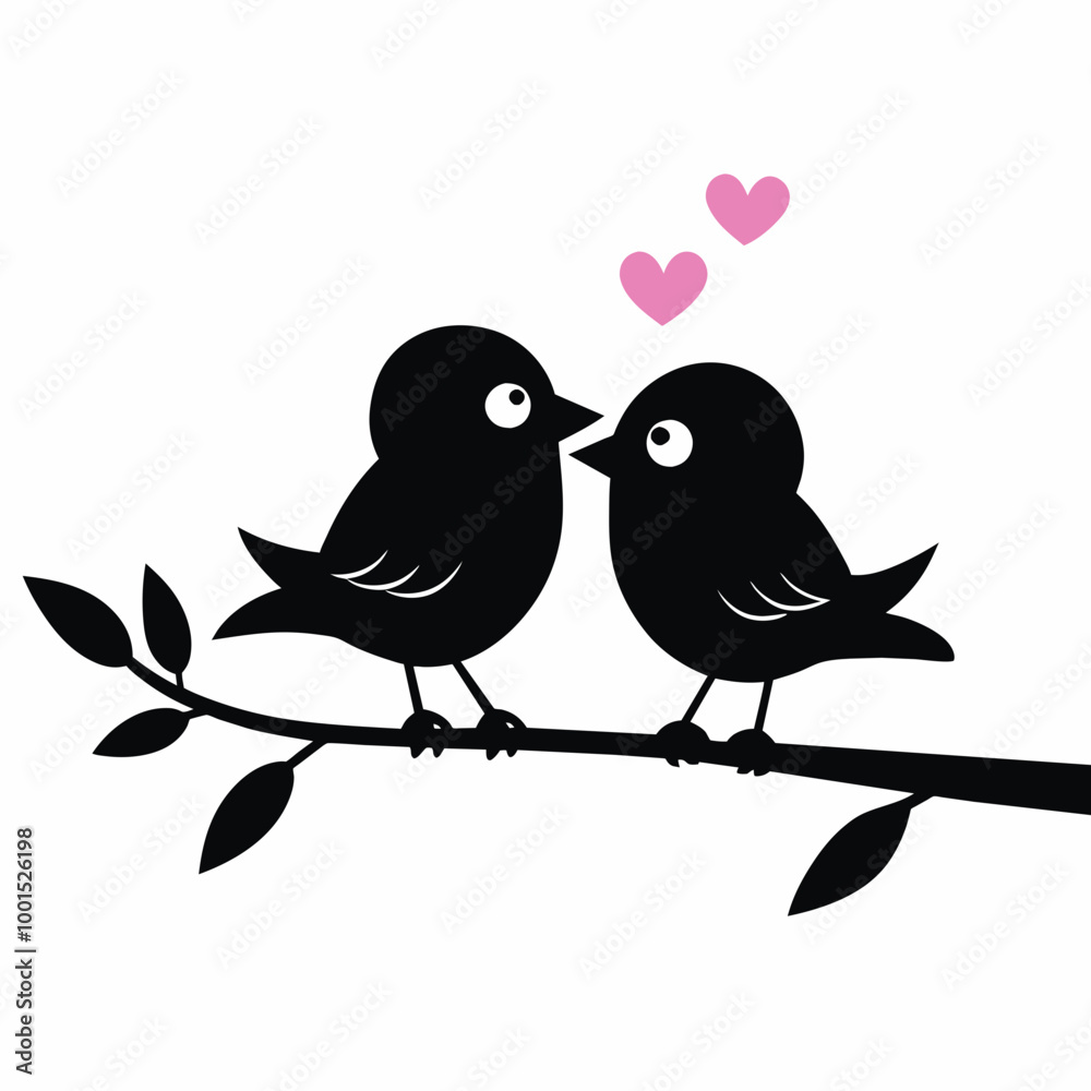 two birds on a branch two birds on a branch