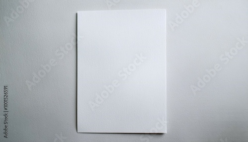 Blank portrait pattern mock-up paper background. White paper texture backdrop wallpaper.