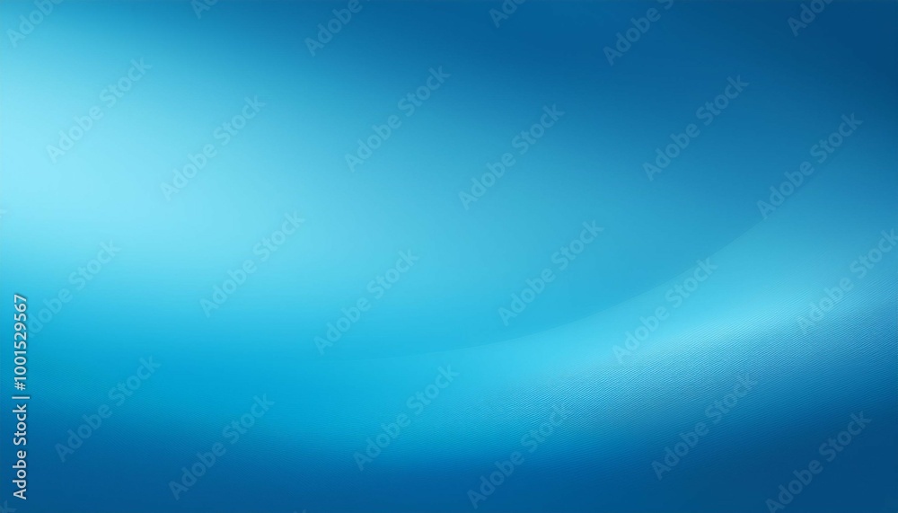 Fototapeta premium Blue gradient horizontal abstract illustration backdrop wallpaper. Light blue panorama background.