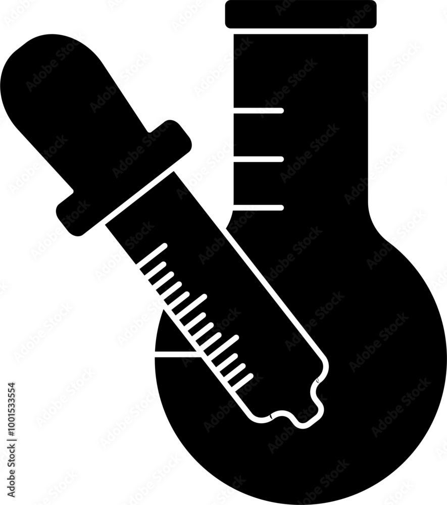 Chemistry icon illustration vector Chemistry icon illustration vector