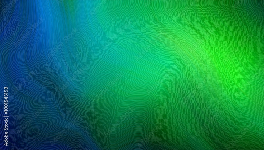 Obraz premium Green-blue gradient abstract background. aurora wallpaper backdrop.