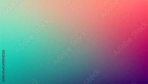 Abstract Gradient Background with Teal, Pink, and Purple Hues