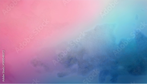 Soft pastel gradient from pink to blue with a subtle texture background 