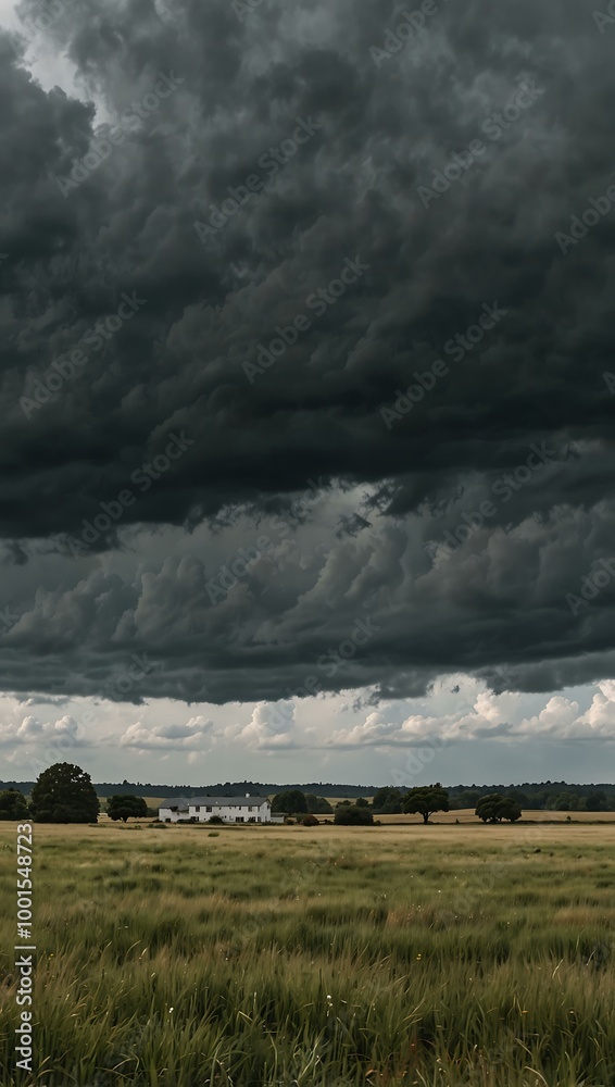 Cloudy skies creating a picturesque backdrop. Cloudy skies creating a picturesque backdrop.