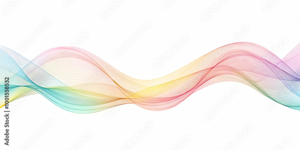 Abstract Rainbow Wave: A mesmerizing abstract background with a vibrant rainbow wave flowing across the canvas. The soft, ethereal colors create a sense of movement and energy. Abstract Rainbow Wave: A mesmerizing abstract background with a vibrant rainbow wave flowing across the canvas. The soft, ethereal colors create a sense of movement and energy.