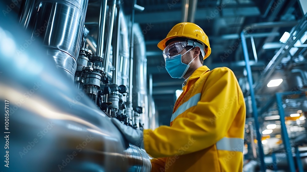 Green Industry Eco Power Factory Good environment ozone air low carbon footprint wide for banner : Generative AI Green Industry Eco Power Factory Good environment ozone air low carbon footprint wide for banner : Generative AI