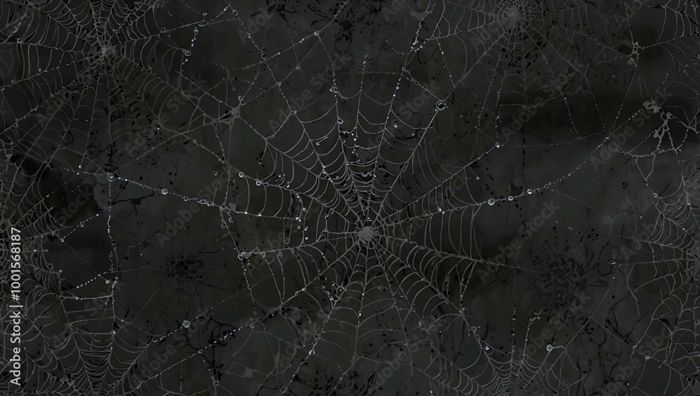 Dark gray cobwebs illustration. Dark gray cobwebs illustration.