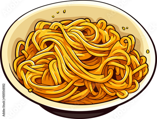 Pasta bowl clip art