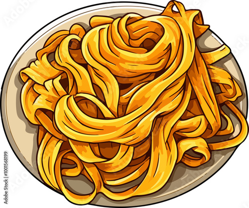 Pasta bowl clip art