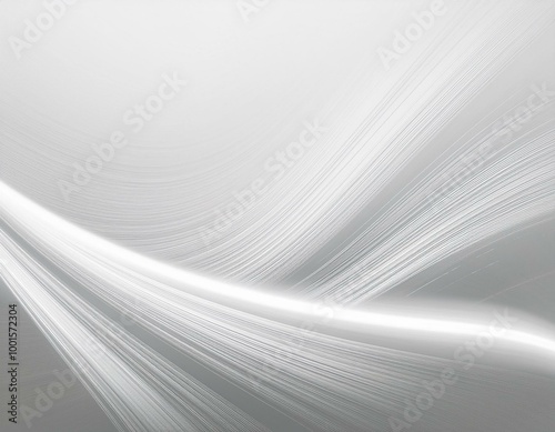 Abstract white and gray modern geometrical backdrop wallpaper. Light grey motion silver line design background. for artwork screen backdrop or product montage.