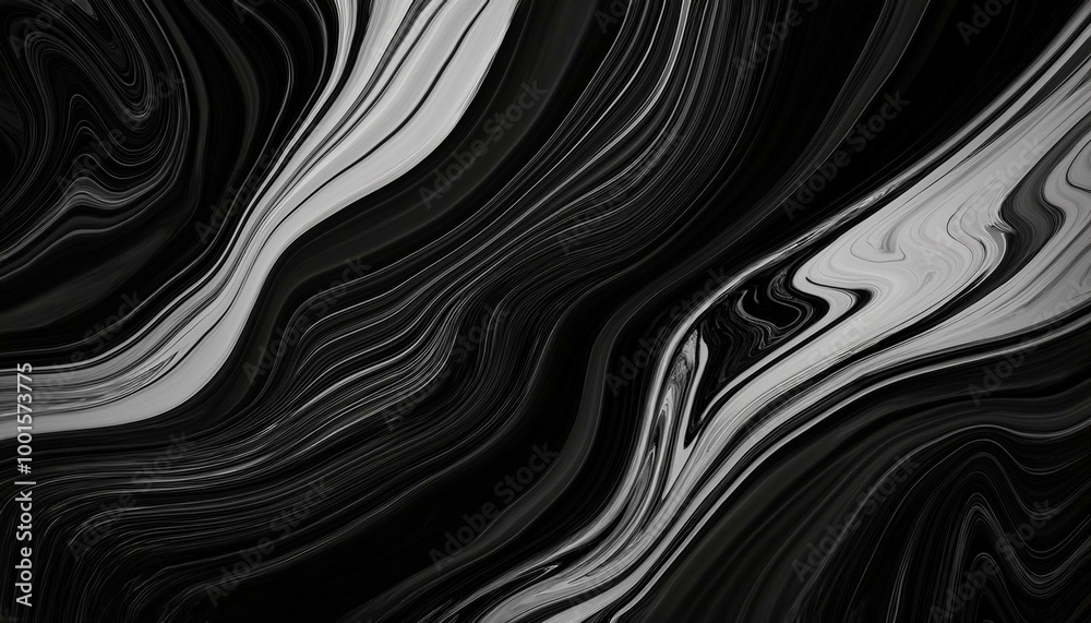 Black marble pattern texture abstract background.