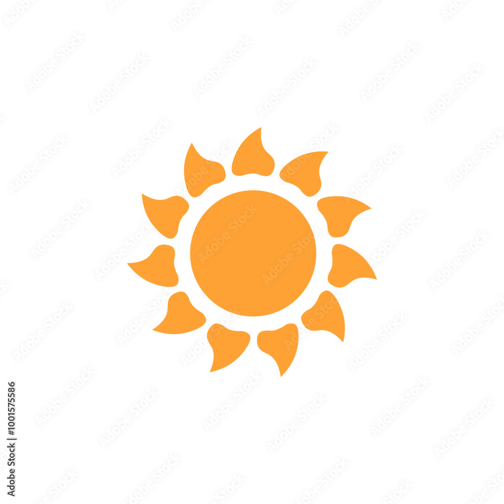 Weather icons, bad weather, sunny weather, Vector on white background. Weather icons, bad weather, sunny weather, Vector on white background.