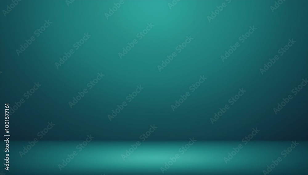 Dark green-blue gradient background. Beautiful light teal color abstract wallpaper. Empty room studio backdrop. Dark green-blue gradient background. Beautiful light teal color abstract wallpaper. Empty room studio backdrop.