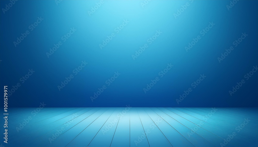 Light blue empty room studio gradient used for background and display your product Light blue empty room studio gradient used for background and display your product