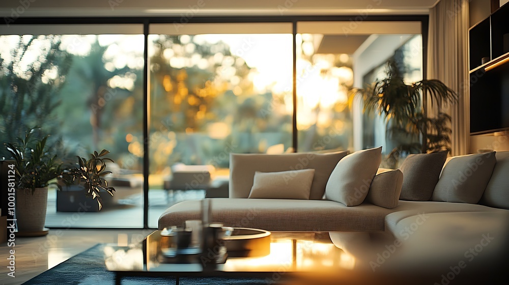 A modern and luxurious residence Lifestyle concept : Generative AI A modern and luxurious residence Lifestyle concept : Generative AI