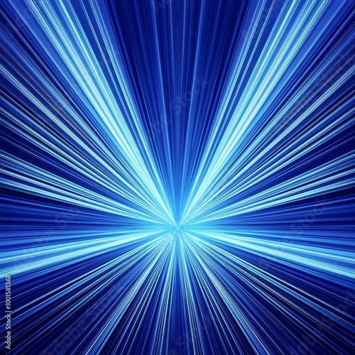 Lighting blue boom motion backdrop.