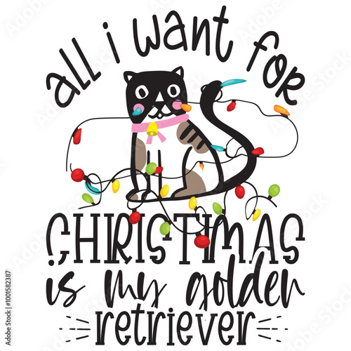 All i want for Christmas is my golden retriever