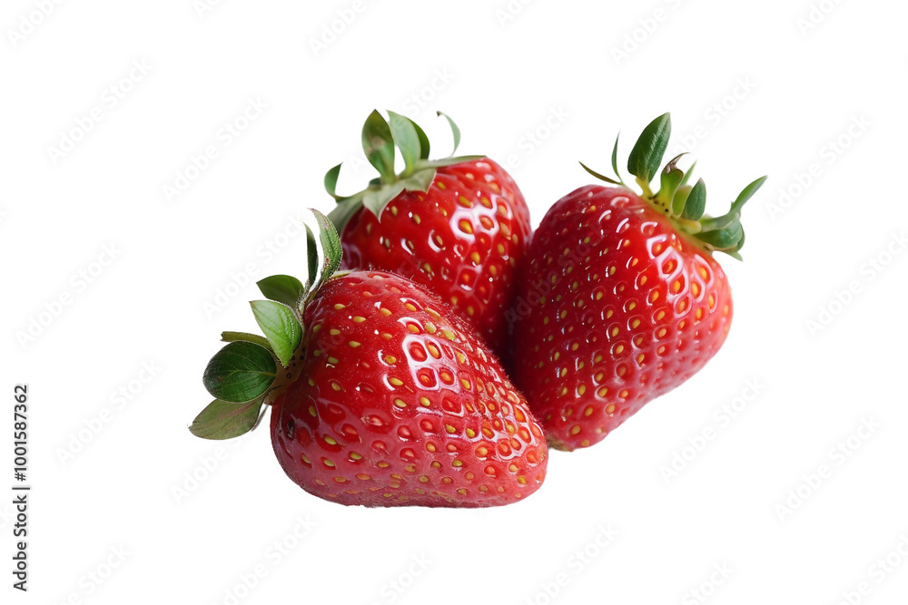 custom made wallpaper toronto digitalCharming Strawberries Perfect for Garnishing Dishes Isolated on Transparent Background