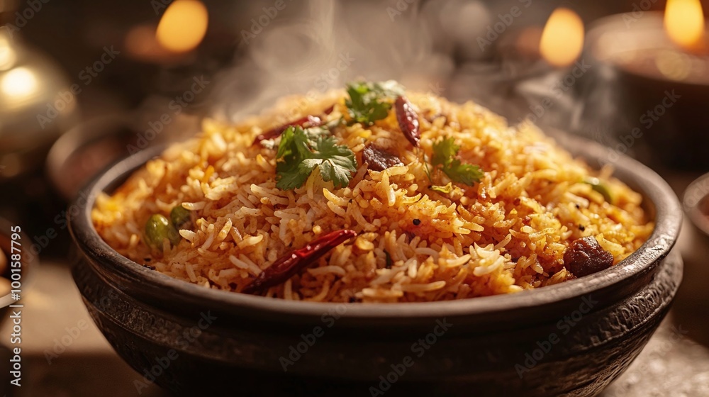 authentic Indian biryani, a delicious meal prepared with aromatic rice and traditional spices, delivering a rich and flavorful taste of Indian cuisine authentic Indian biryani, a delicious meal prepared with aromatic rice and traditional spices, delivering a rich and flavorful taste of Indian cuisine