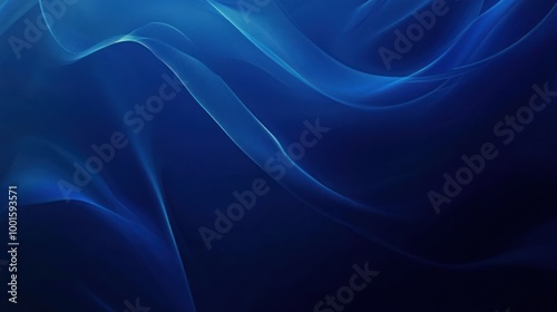 Wallpaper Mural Abstract Blue Waves Torontodigital.ca
