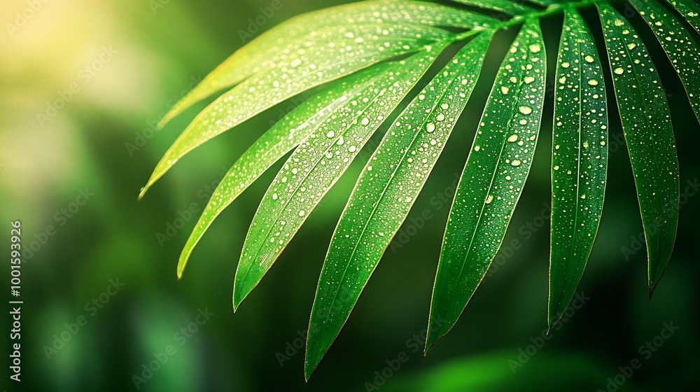 close up green palm leaf texture leaf of Bottle Plam tree Hyophorbe lagenicaulis IH Bailey HE Moore ornamental plants in the garden : Generative AI close up green palm leaf texture leaf of Bottle Plam tree Hyophorbe lagenicaulis IH Bailey HE Moore ornamental plants in the garden : Generative AI