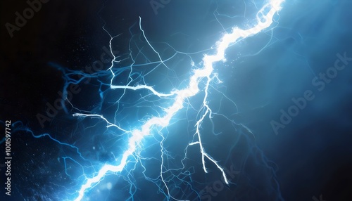 Wallpaper Mural White color electricity lightning Torontodigital.ca