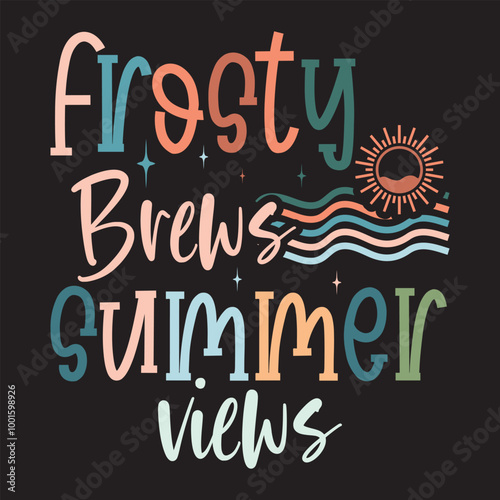 Frosty brews summer views