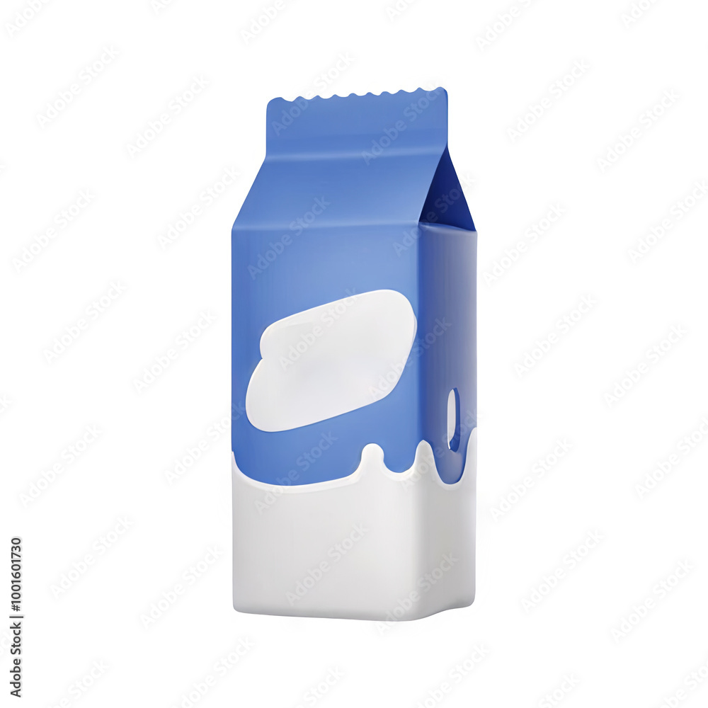Milk Carton Box with Glass for Dairy Product Marketing Milk Carton Box with Glass for Dairy Product Marketing