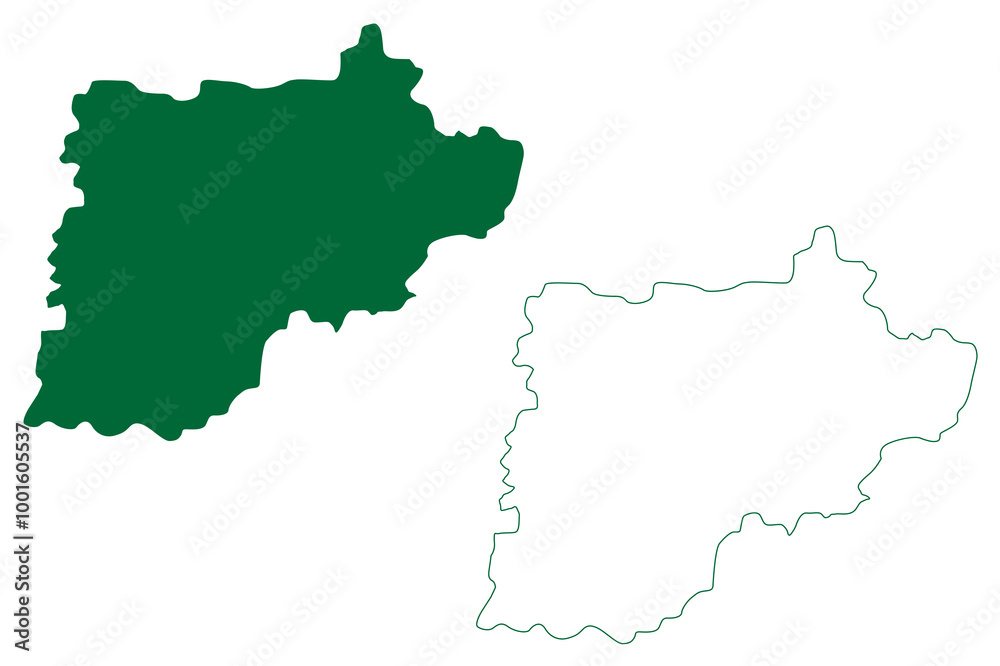 Siddipet district (Telangana State, Republic of India) map vector illustration, scribble sketch Siddipet map Siddipet district (Telangana State, Republic of India) map vector illustration, scribble sketch Siddipet map
