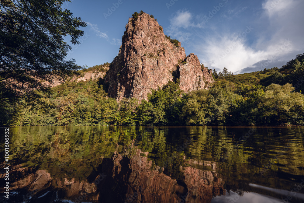 Affenstein (11. Jh. auch Huhinstein) in Bad Münster am Stein-Ebernburg, Nahetal