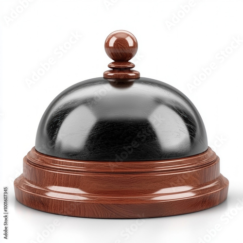 Desk Bell Isolated