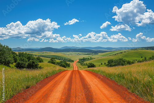 Dirt Road Background