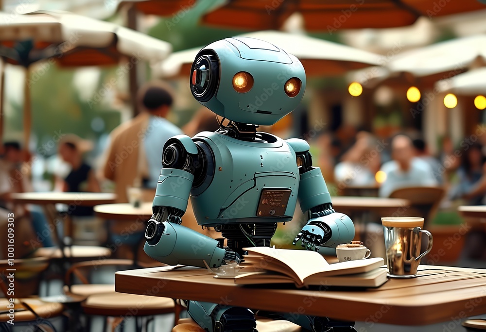 Fototapeta premium robot studio