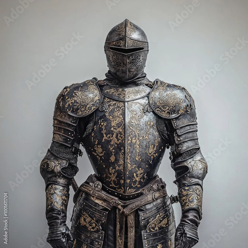 Suit Of Armor Isolated