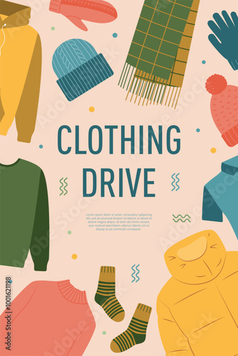Clothing drive poster_01