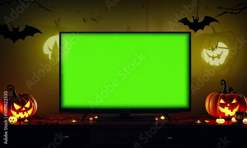 halloween pumpkin frame